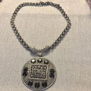 Lucien Piccard Vintage Silver Medallion